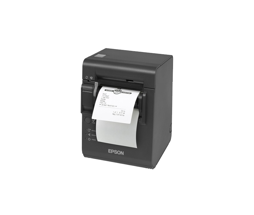 Sticky label printer
